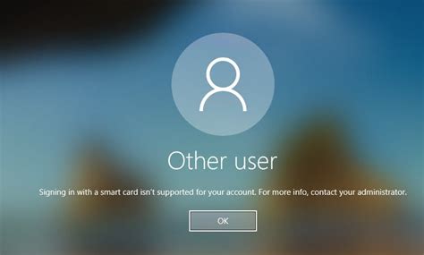 smart card logon not supported your user account|How to Enable Smart Card Logon – Windows 10: A  .